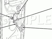 Door Diagram for 2006 Lincoln Mark LT  5.4 V8 GAS
