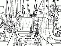 Instrument Panel Diagram for 2006 Mercury Milan  2.3 L4 GAS