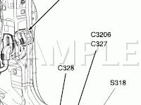 Right Front Diagram for 2006 Mercury Montego Luxury 3.0 V6 GAS