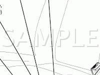Driver Door Diagram for 2006 Mercury Montego Premier 3.0 V6 GAS