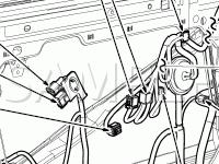 Passenger Door Diagram for 2006 Mercury Montego Luxury 3.0 V6 GAS