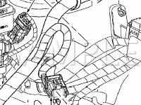 Engine Compartment Components Diagram for 2006 Mercury Monterey Luxury 4.2 V6 GAS