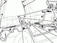 Body Components Diagram for 2006 Mercury Monterey Luxury 4.2 V6 GAS