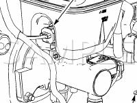 Engine Compartment Diagram for 2006 Ford F-450 Super Duty XLT 6.8 V10 GAS