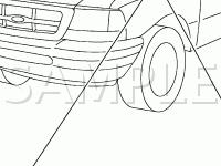 Steering Column Switches Component Location Diagram for 2006 Ford Ranger XLT 4.0 V6 GAS