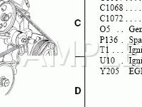 Engine, 4V Engine Diagram for 2006 Ford Taurus SEL 3.0 V6 GAS