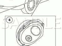 Radio Speaker Location Diagram for 2006 Lincoln Town CAR Executive 4.6 V8 GAS