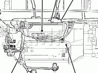 Instrument Panel Diagram for 2007 Mercury Grand Marquis GS 4.6 V8 GAS