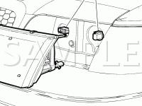 Exterior Lighting Diagram for 2007 Ford Crown Victoria LX 4.6 V8 GAS