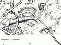 Engine Compartment Diagram for 2007 Ford Escape Hybrid 2.3 L4 ELECTRIC/GAS