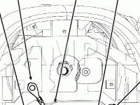 Steering Wheel Diagram for 2007 Ford Escape Hybrid 2.3 L4 ELECTRIC/GAS