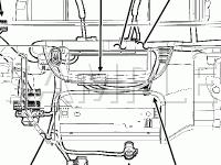 Instrument Panel Diagram for 2007 Mercury Mariner Luxury 3.0 V6 GAS