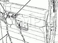 Door Components Diagram for 2007 Ford E-250  4.6 V8 GAS