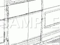 Rear Body Components Diagram for 2007 Ford E-150 XL 5.4 V8 GAS