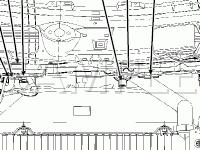 Engine Compartment Diagram for 2007 Ford E-450 Super Duty  6.0 V8 DIESEL