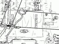 Engine Compartment Diagram for 2007 Ford Expedition EL XLT 5.4 V8 GAS