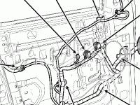 Door Components Diagram for 2007 Ford Explorer Sport Trac XLT 4.0 V6 GAS
