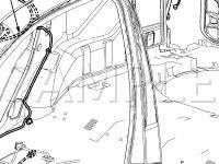 Body Components Diagram for 2007 Ford Focus SES 2.0 L4 GAS