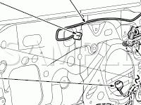 Driver Door Components Diagram for 2007 Ford Focus ST 2.3 L4 GAS
