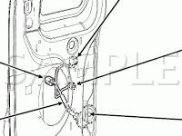 Door Components Diagram for 2007 Ford F-150 Lariat 5.4 V8 FLEX