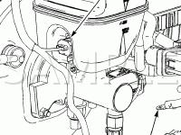 Engine Compartment Diagram for 2007 Ford F-450 Super Duty Lariat 6.0 V8 DIESEL