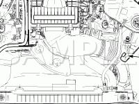 Engine Compartment Diagram for 2007 Ford F-250 Super Duty XL 6.8 V10 GAS