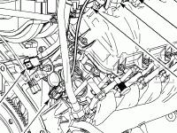 Engine Compartment Diagram for 2007 Ford F-250 Super Duty XL 6.8 V10 GAS