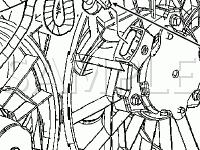 Engine Compartment Diagram for 2007 Ford Freestar SEL 4.2 V6 GAS