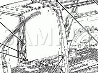 Exterior Lamp Harness Diagram for 2007 Mercury Monterey Luxury 4.2 V6 GAS
