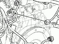 Engine Compartment Diagram for 2007 Ford Fusion SE 2.3 L4 GAS