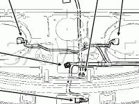 Rear Body Harness Diagram for 2007 Mercury Milan Premier 2.3 L4 GAS