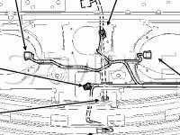 Rear Body Harness Diagram for 2007 Mercury Milan  3.0 V6 GAS
