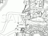 Transmission and Radiator Diagram for 2007 Ford Fusion SEL 2.3 L4 GAS