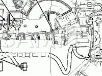 Engine Compartment Diagram for 2007 Lincoln MKX  3.5 V6 GAS