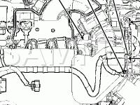 Engine Compartment Diagram for 2007 Ford Edge SEL 3.5 V6 GAS