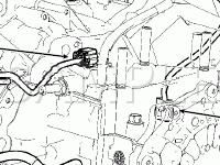 Engine Compartment Diagram for 2007 Lincoln MKZ  3.5 V6 GAS