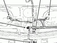 Rear Body Harness Diagram for 2007 Lincoln MKZ  3.5 V6 GAS