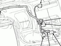 Luggage Compartment Harness Diagram for 2007 Ford Mustang  4.0 V6 GAS