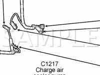 Engine Compartment Diagram for 2007 Ford Mustang GT 4.6 V8 GAS