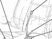 Seat Harness Diagram for 2007 Ford Mustang Shelby GT 4.6 V8 GAS