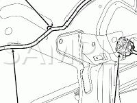 Door Harness Diagram for 2007 Ford Mustang GT 4.6 V8 GAS