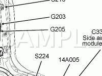Body Harness and Door Harness Diagram for 2007 Ford Mustang Shelby GT500 5.4 V8 GAS