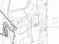 Door Components Diagram for 2007 Ford Ranger STX 2.3 L4 GAS