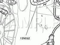 Engine Compartment Diagram for 2007 Ford Taurus SEL 3.0 V6 GAS