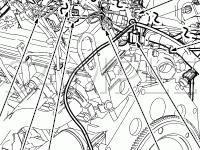 Engine Compartment Diagram for 2007 Ford Taurus SEL 3.0 V6 GAS