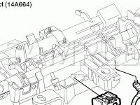 Steering Column Diagram for 2007 Ford Taurus SE 3.0 V6 GAS