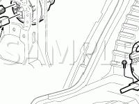 A and C Pillar Harness Diagram for 2007 Ford Taurus SEL 3.0 V6 GAS