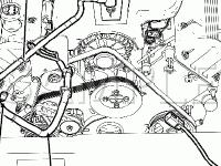 Engine Compartment Diagram for 2008 Ford Crown Victoria Police Interceptor 4.6 V8 GAS