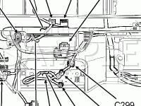 Instrument Panel Diagram for 2008 Mercury Grand Marquis LS 4.6 V8 GAS