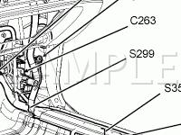 Body Components Diagram for 2008 Ford Crown Victoria  4.6 V8 GAS